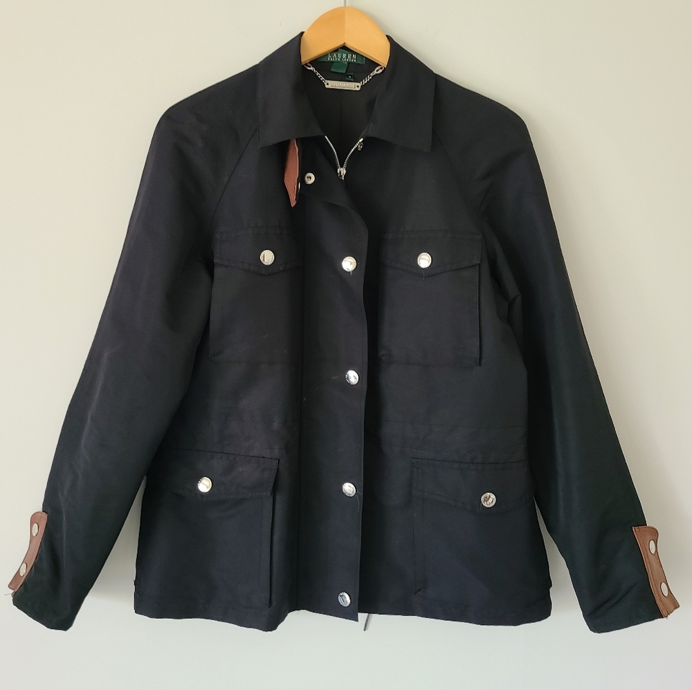 Lauren Ralph Lauren Women’s Utility Jacket Black size M